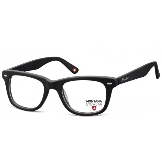 Okulary oprawki optyczne, korekcyjne Montana MA83 nerdy  czarne
